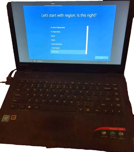 Lenovo Laptop For School / Work 120 GB SSD Windows 10 Pro with