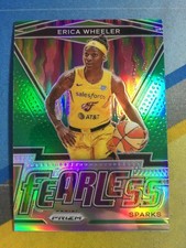 2021 WNBA Prizm Basketball - Pick Your Insert Base & Green - Buy More & Save