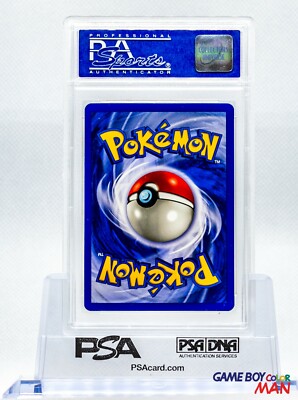 1999 WOTC POKÈMON TCG SIMSALA ( GERMAN ALAKAZAM ) 1ST EDITION PSA