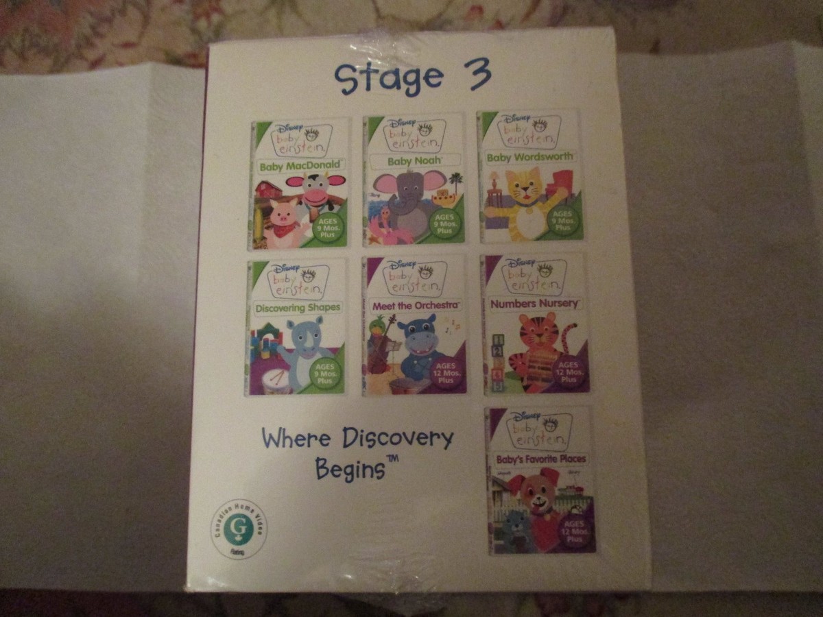 その他 Baby Einstein: Vol.3 Box Set [DVD] [Import] cm3dmju Baby Einstein Classics: Season 3 (Baby's First) And 4 (Music) (DVD