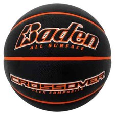 New Baden Crossover All Surface Composite 29.5" Basketball Black Orange