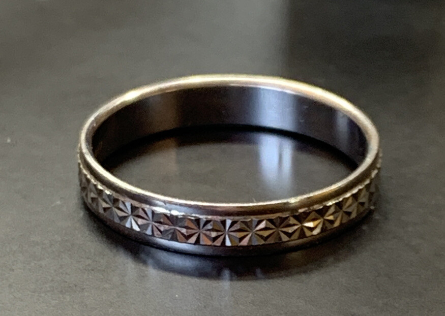 Argyor Alliance Sterling Silver 925 Primera Band Ring Sz 4mm