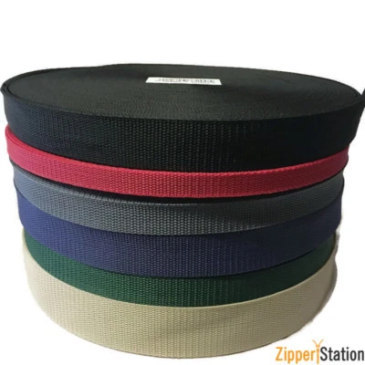 Polypropylene Webbing Strap, 10 15 20 25 30 40 50mm, bag straps, belts