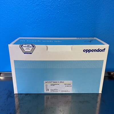 Eppendorf  022491831 epT.I.P.S. Racks 200 uL pipette tip,PCR clean/sterile,960ea