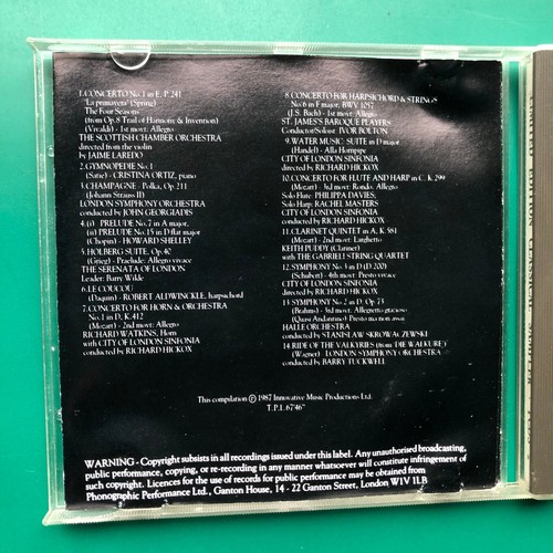 CLASSICAL SAMPLER (Volume 2) Baroque Romantic Modern CD Sampler LIMITED EDITION - Picture 3 of 15