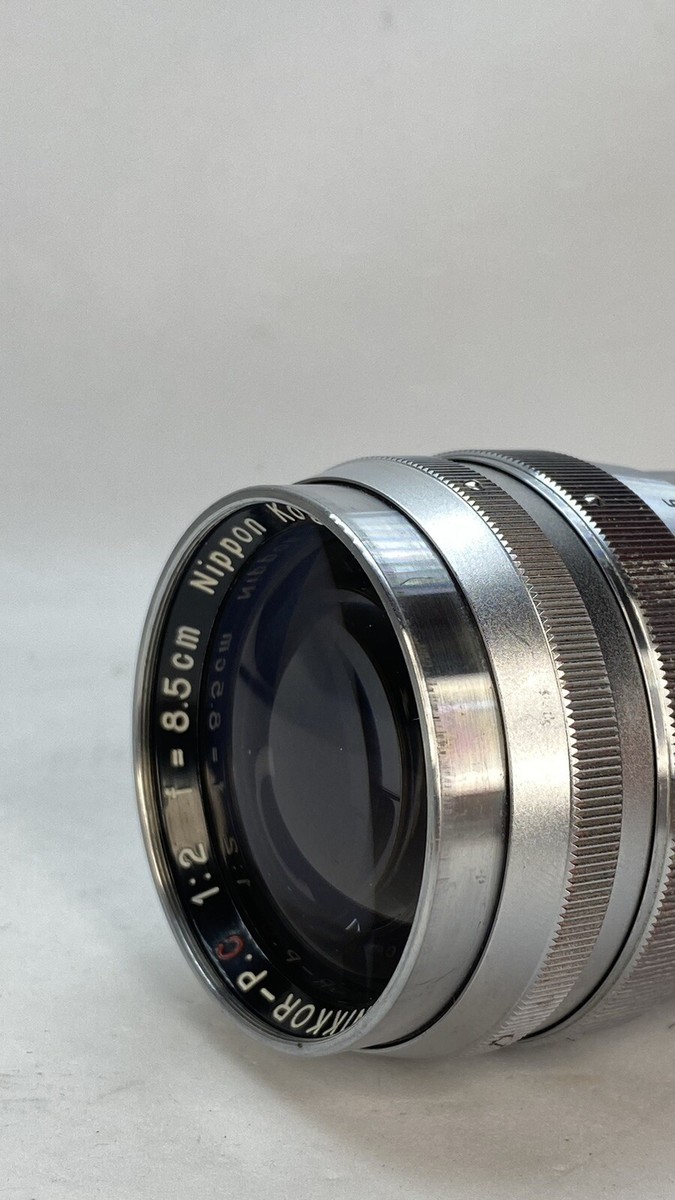 Nikon Nikkor P C 8.5cm f2 85mm Lens Leica LTM Screw Mount from US