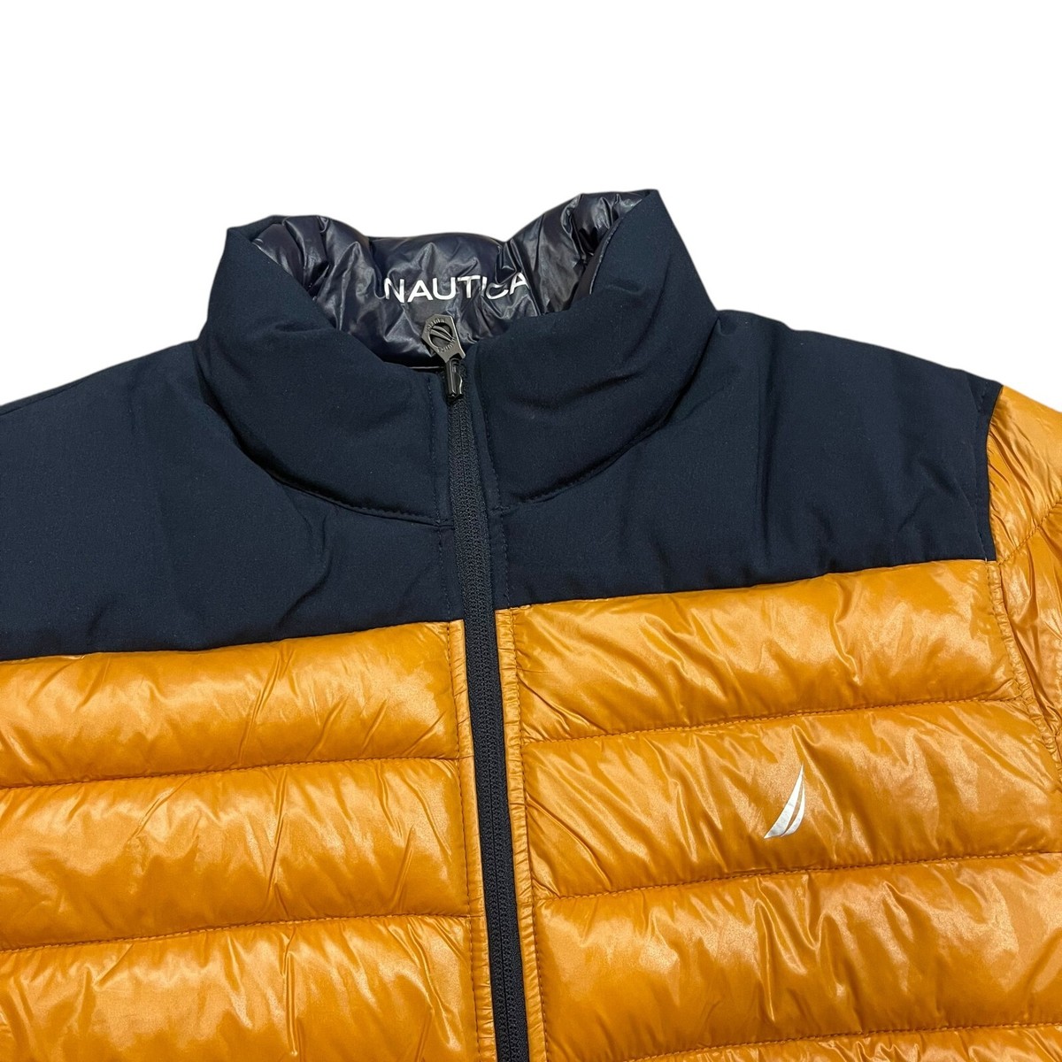 Nautica Men's Wind and Water Resistant Reversible Quilted Nautica Men's Wind and Water Resistant Reversible Quilted