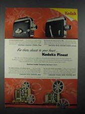 1953 Kodak Cine-Kodak Magazine 8 Camera, Royal Ad