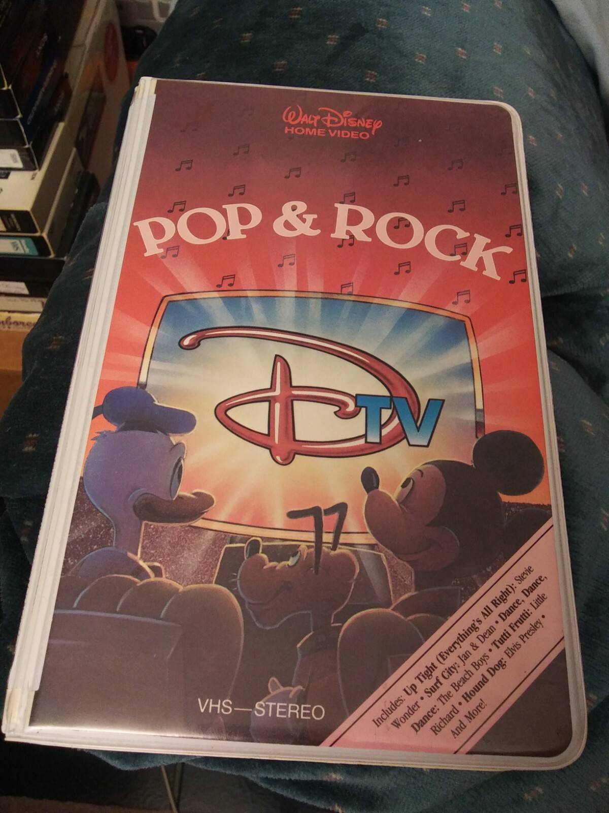 DTV Pop & Rock RARE Walt Disney 1984 VHS animated music videos Elvis ...