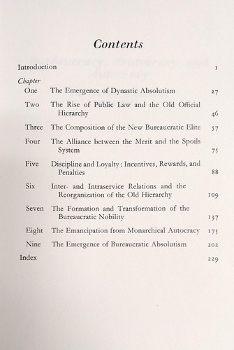 Bureaucracy, Aristocracy, and Autocracy The Prussian Experience, 1660-1815, 1968 - Picture 9 of 9