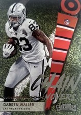 2021 Panini Contenders Football Darren Waller Raiders Chain Movers #CM-DWA