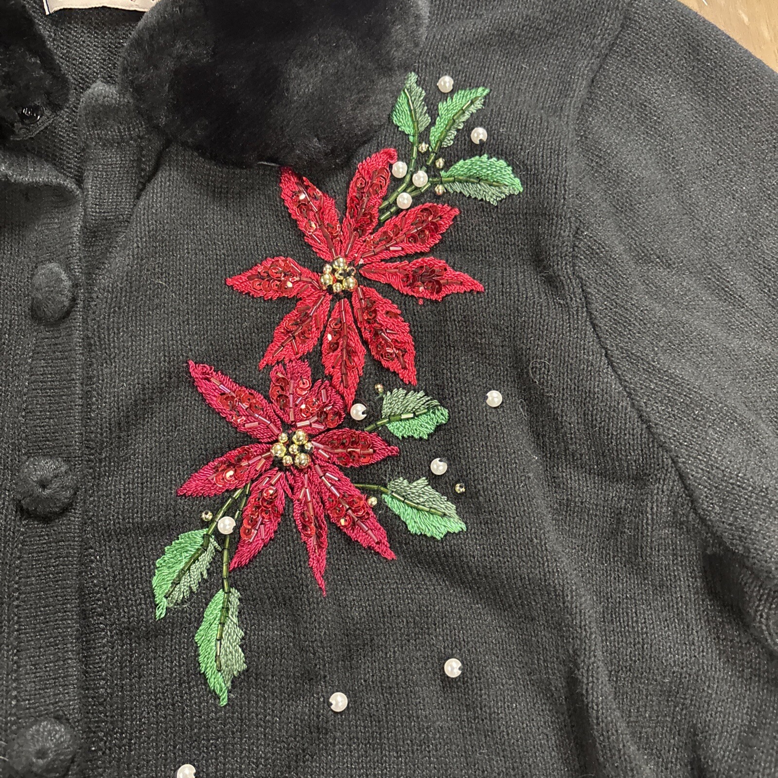 Vintage Basic Edition Holiday Ugly Christmas Swea… - image 5