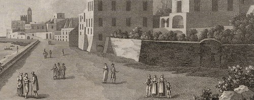 ALOJA (19.Jhd) nach FERGOLA (*1768), Promenade in Neapel, um 1810, KSt. - Bild 4 von 5