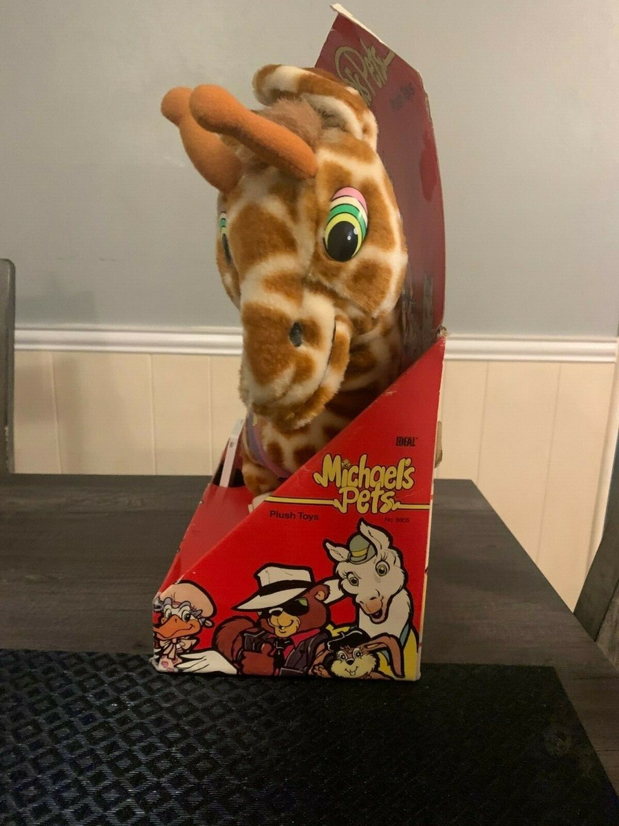 Michael Jacksons' Pets vintage Jabbar The Giraffe Plush | eBay