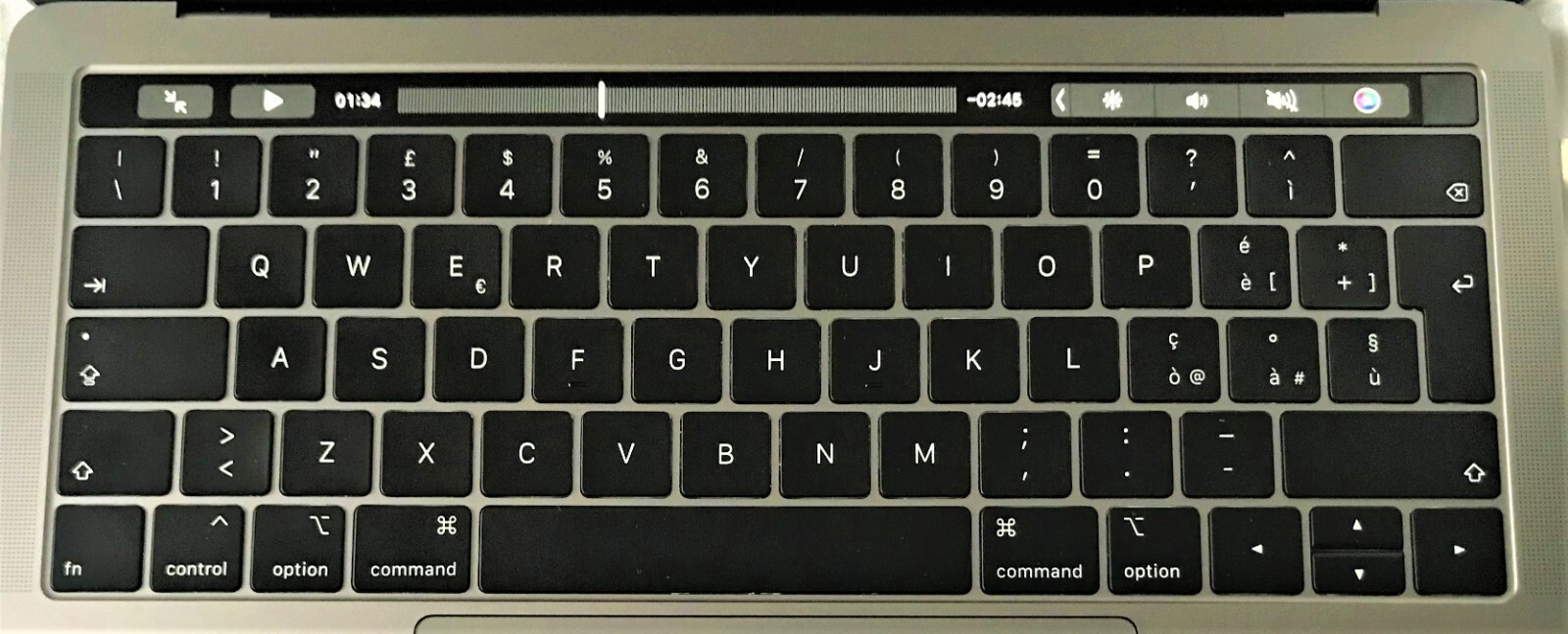 Ricambi tastiera Apple MacBook PRO 13,3" A1989 TASTO KeyCap