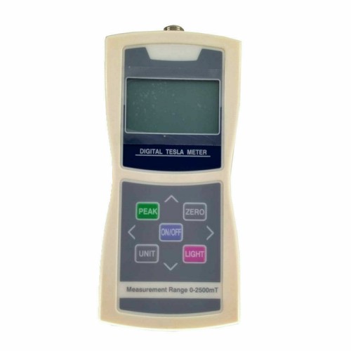 6.3" Digital Tesla Meter Gauss Meter Teslameter Fluxmeter With Radial Hall Probe - Bild 6 von 11