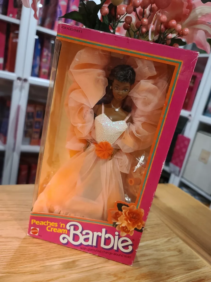 Peaches and best sale cream barbie doll