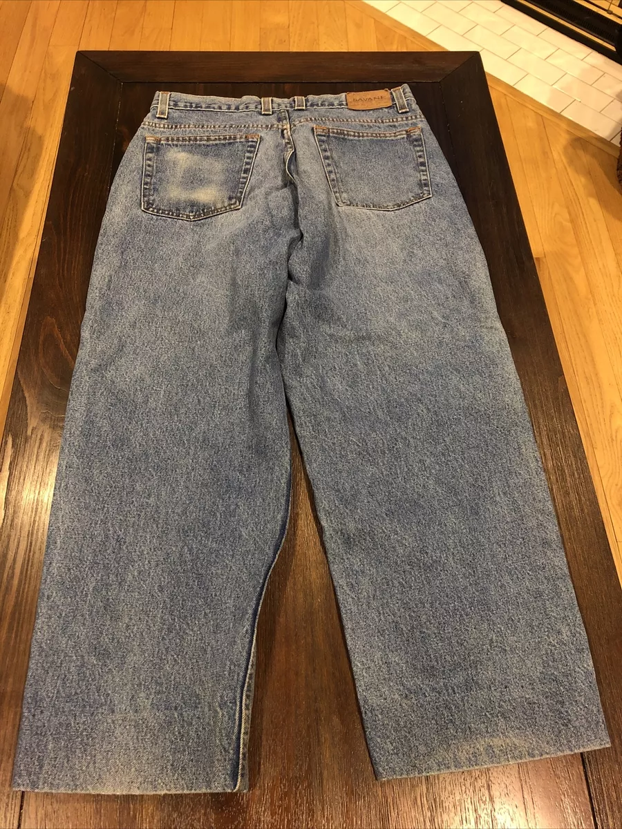 Savane Men s Blue Denim Jeans Size 33 X 25 eBay