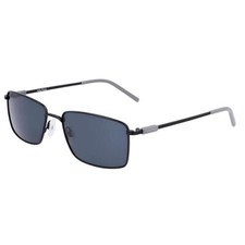 New NAUTICA N-5142S 005 Matte Black Polarized Sunglasses with Grey Lenses