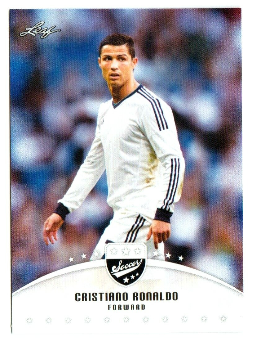 CRISTIANO RONALDO 2016 LEAF SOCCER CARD LS-01! W/H TOP LOADER! | eBay