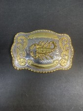 Western Scorpion Cowboy Cowgirl Rodeo Scorpio Unisex Large Gold Tone Belt Buckle