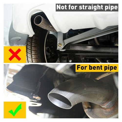 For Toyota Camry Car Chrome Stainless Steel Rear Exhaust Pipe Tail Muffler Tip 2 - Bild 3 von 14