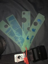 Off White Belt Black And White Industrial TM Will 5400 Pounds