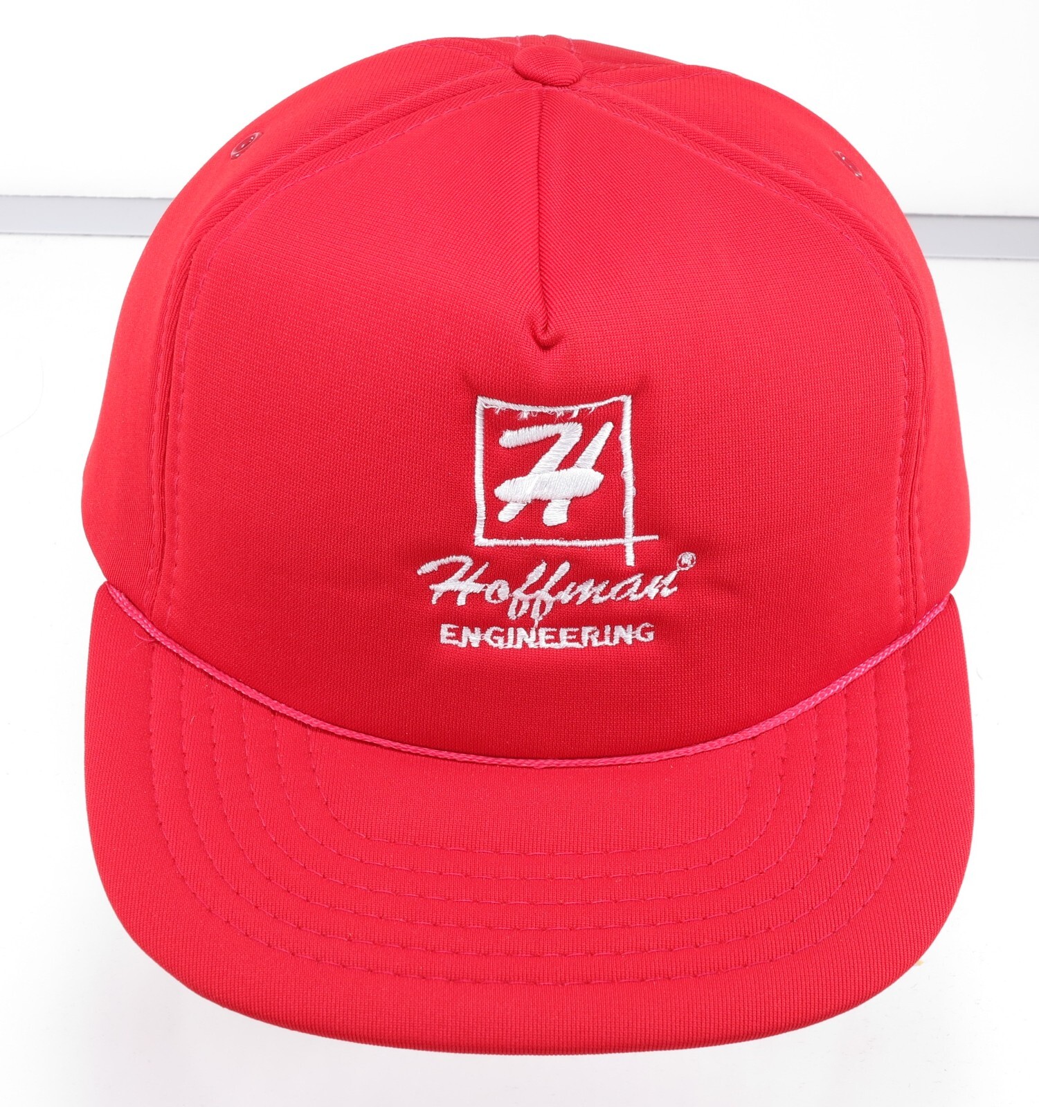 Hoffman Engineering Hat red foam snapback vintage… - image 1