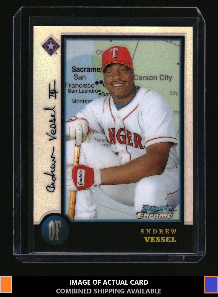 1998 Bowman Chrome #312 Andrew Vessel International Refractors