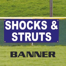 Shocks And Struts Vinyl Banner Vehicle Shock Absorber Garage Advertising Banner