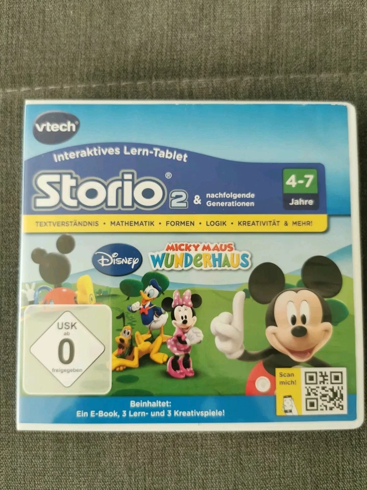 Vtech Storio Spiel Mickey Maus Wunderhaus