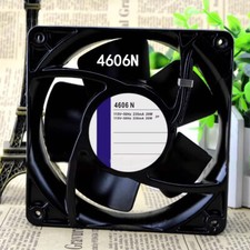 Used tested EBMPAP 12x12x3.8cm 20W 12CM 4606N High temperature resistance fan