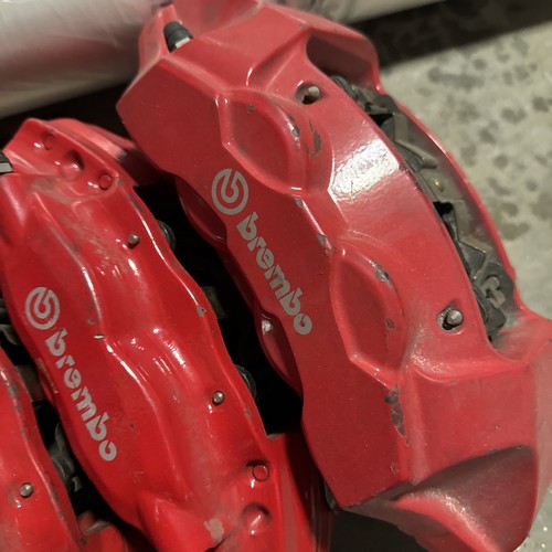 2015-2021 Dodge Charger Challenger RT / Scat Pack 4 Piston Brembo Calipers - Picture 2 of 13