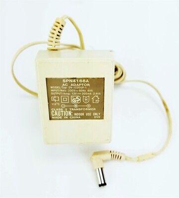 Adaptor Input 230V 50Hz 6VA Output 12V 200mA 2.4VA EUROPE DV-1220up-1 220V 240V