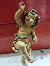 Angelo in legno da appendere 20 cm