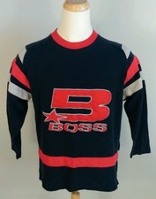 VTG 90s BOSS SHIRT Jersey SZ M STREETWEAR HIP HOP
