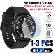 Tempered Glass Screen Protector for Samsung Galaxy Watch 8 7 6 54 40/44/45/43/47