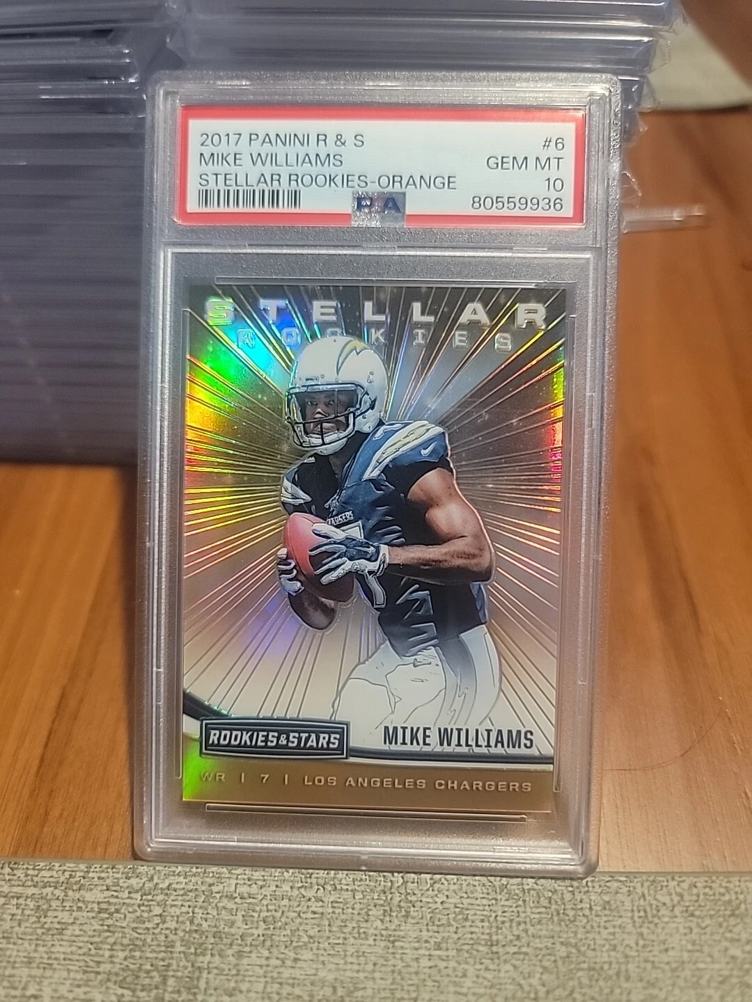 Mike Williams Panini Rookies & Stars Stellar Rookies #6 Base