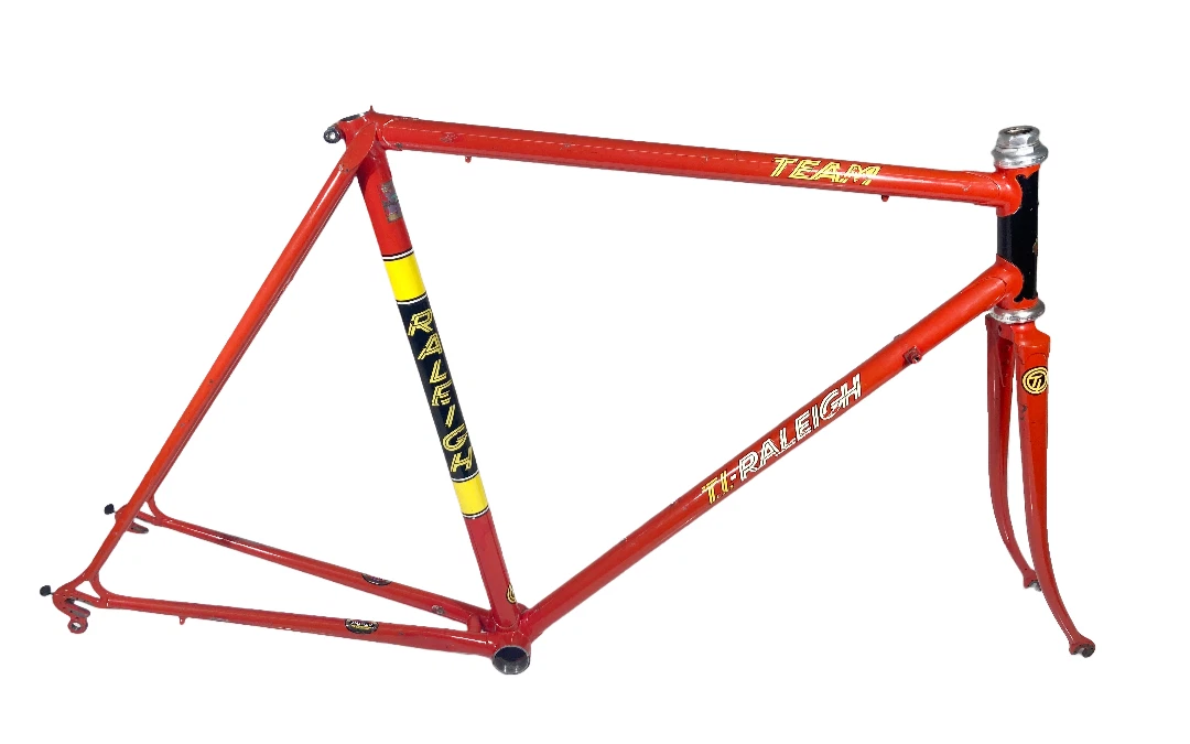 Raleigh Team Reynolds 753 Road Vintage Steel Road Bike Frameset 56.5cm Rim Brake