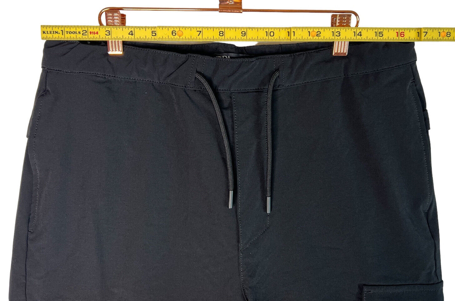 Men's Zara DNWR Black Cargo Utility Technical Pants Size Large | eBay