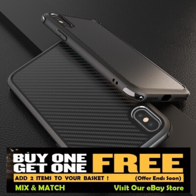 ShockProof Kohlefaser Hülle für iPhone 7 8 Plus XR 11 12 13 14 15 16 17 PRO MAX