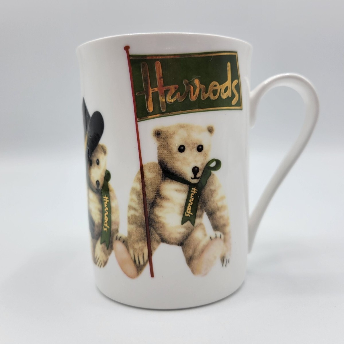 Harrods Edwardian Teddy Bear Mug Knightsbridge Fine Bone China