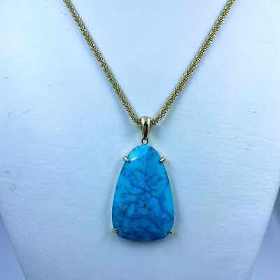 Kendra Scott SANDRA Turquoise Necklace
