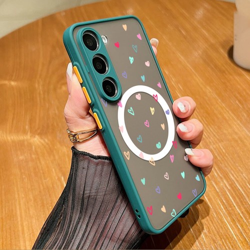 Magnet Hülle für Samsung S24 Ultra S25 S23 S22 A54 A35 Herz Stoßfest Cover - Bild 5 von 14