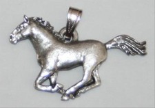 Horse Harris Fine Pewter Pendant USA Made