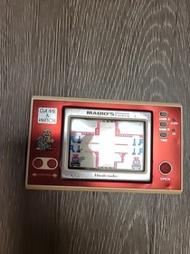 Nintendo Game and Watch Mario's Cement Factory ML-102, 1983 Excellent Working