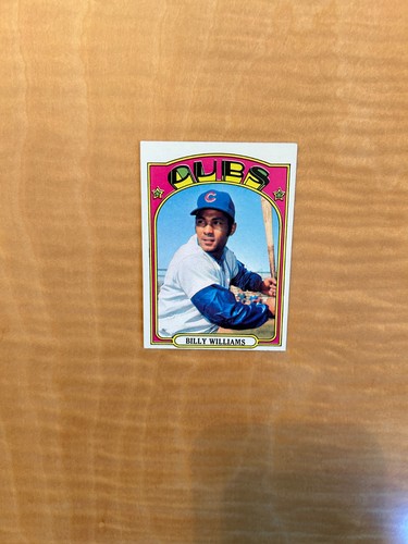 Billy Williams #439 1972 Topps card