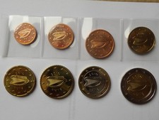 Irland 8 Euromünzen Euro KMS  1 Cent bis 2 Euro  2010 unz.
