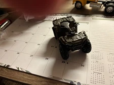 1/32  4" NEW RAY  POLARS XP 1000 ATV  CAMO GREEN  #  B 518