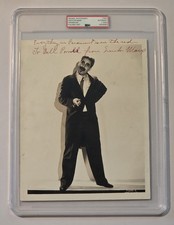 RARE Groucho Marx Signed PSA DNA Type 1 Photo 30's Autograph Auto Actor Brothers